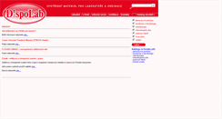 Desktop Screenshot of dispolab.cz